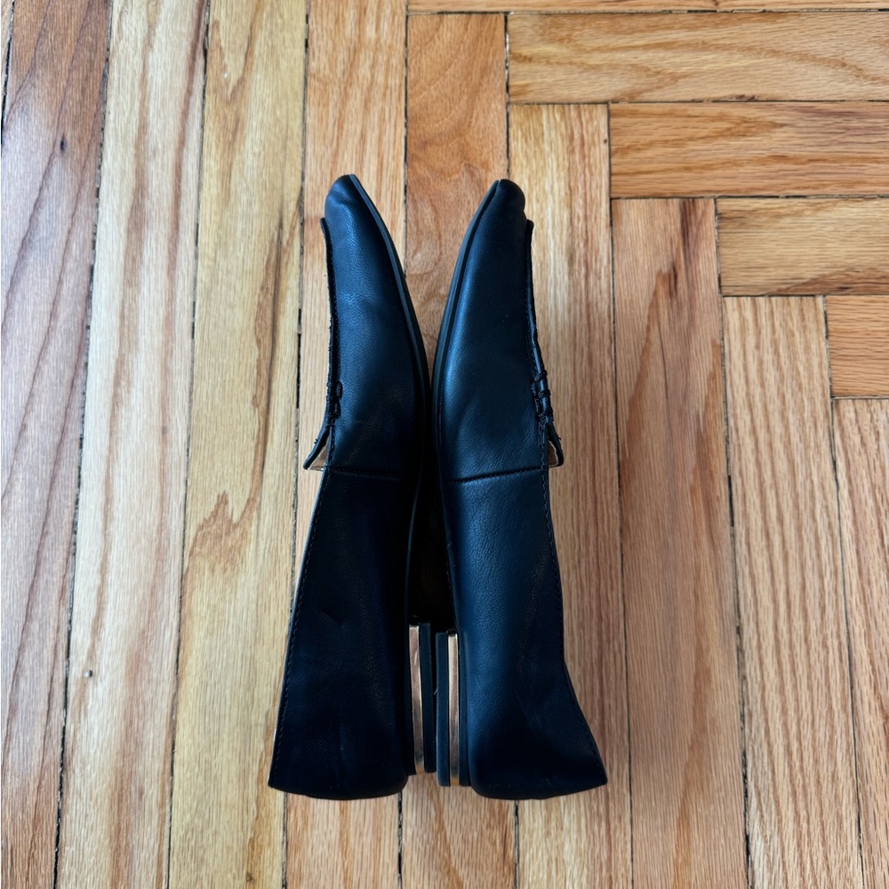 Express Black Pointed-Toe Loafers - Picture 3 of 5